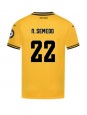 Wolves Nelson Semedo #22 Replika Hemmakläder 2024-25 Kortärmad
